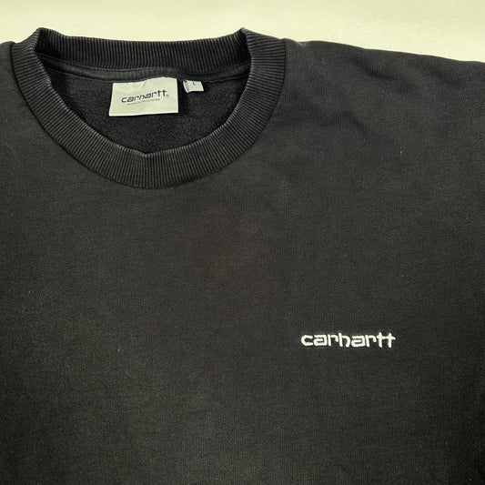 (L) Carhartt Black Sweatshirt