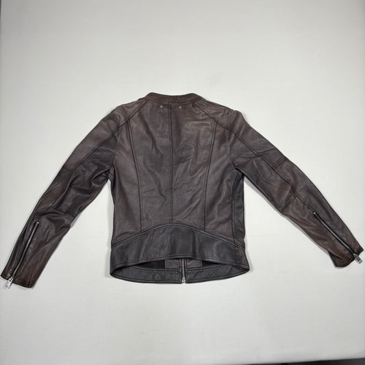 (S/M) Diesel Y2K Leather Jacket