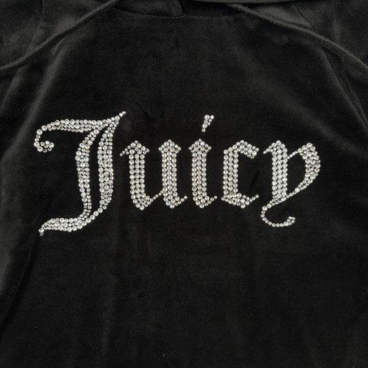 (M) Y2K Juicy Couture Black Hoodie