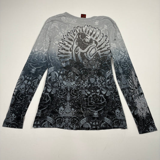 (L) Ed Hardy Long Sleeve Shirt