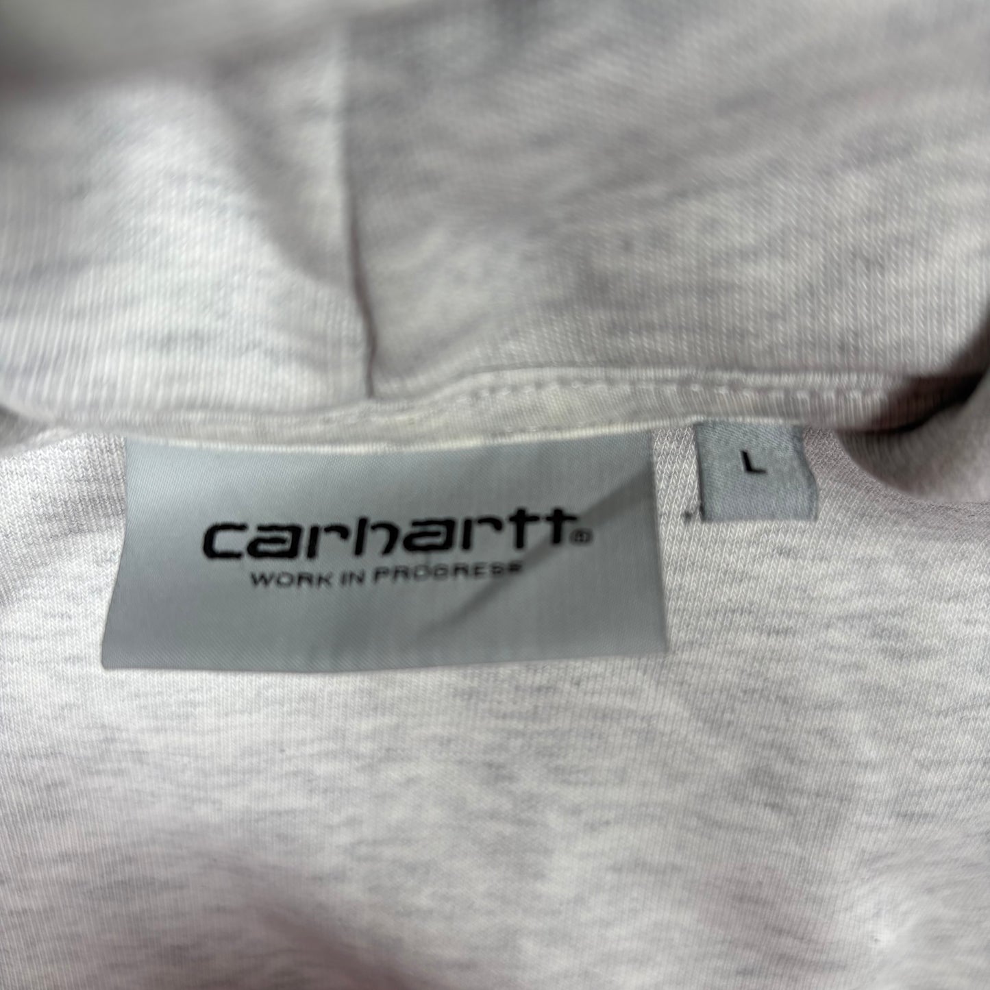 (L) Carhartt Gray Hoodie