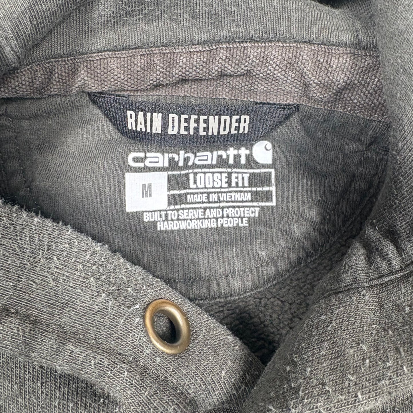 (M) Carhartt Black Hoodie