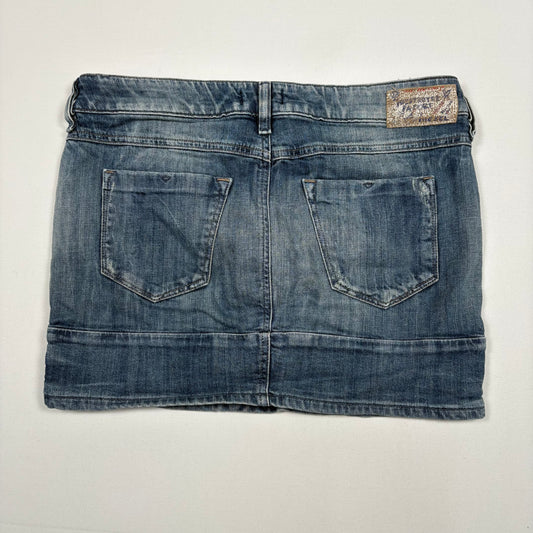 (S) Diesel Denim Mini Skirt