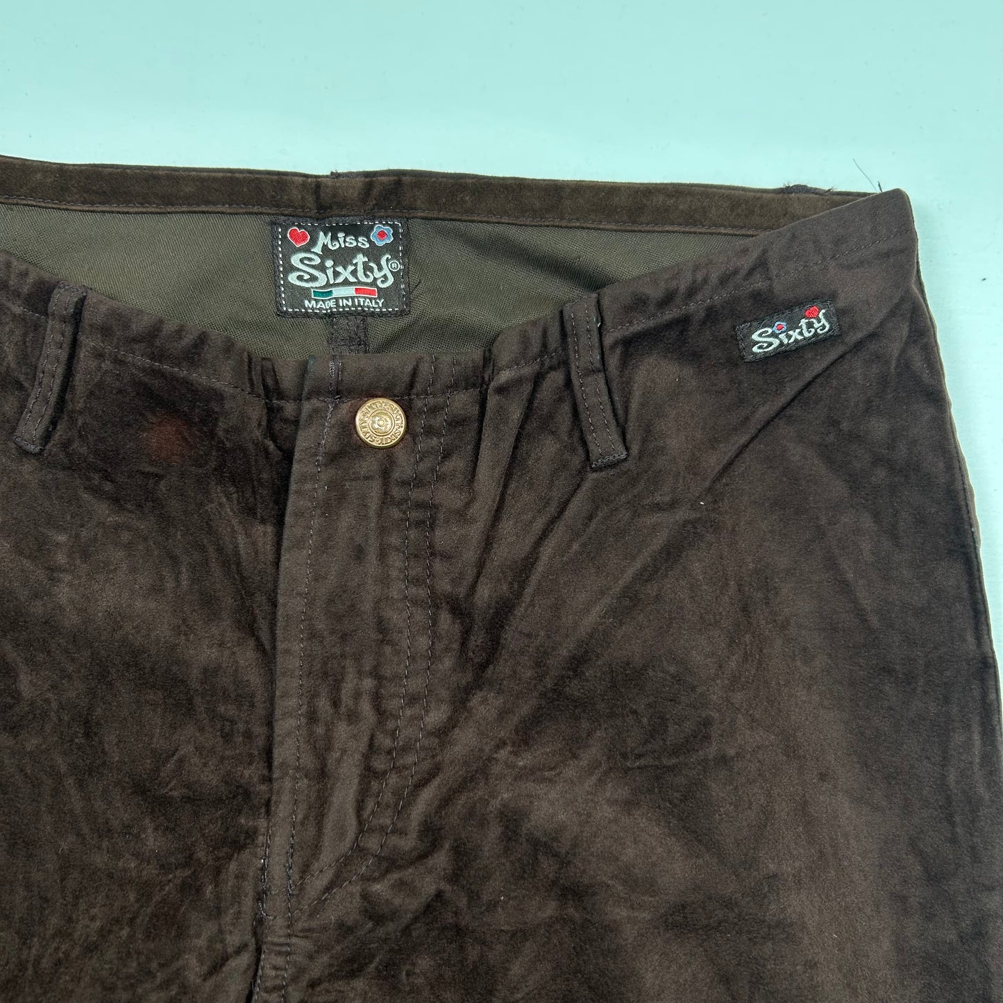 (S) Miss Sixty Flared Vintage Pants