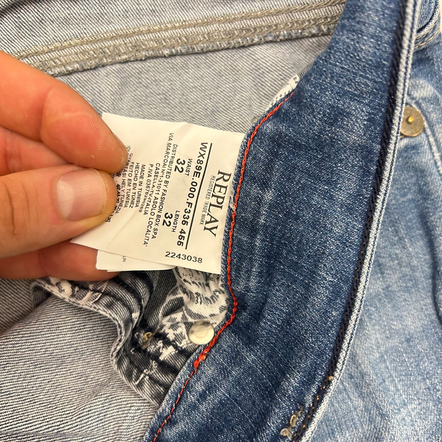 (M) Replay Men's Jeans