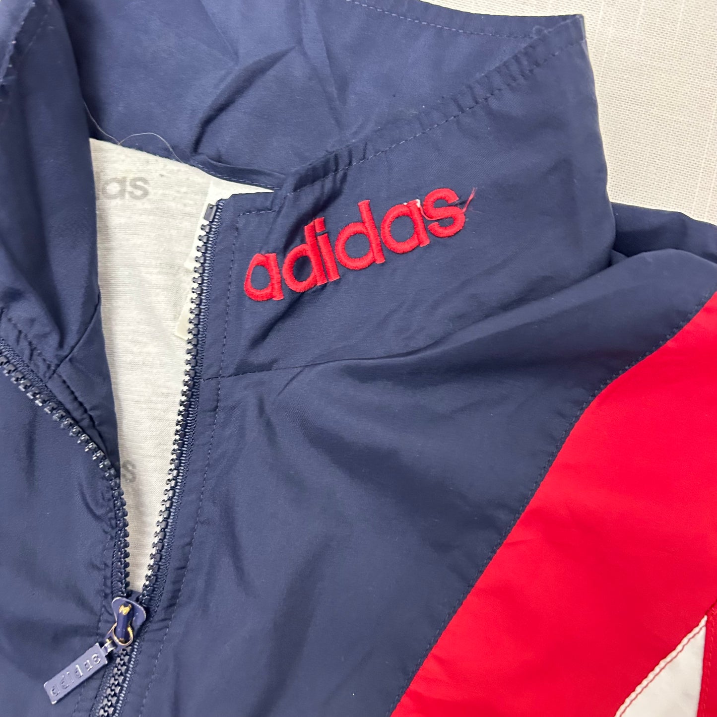 (XL) ADIDAS Vintage Mock Sports Top