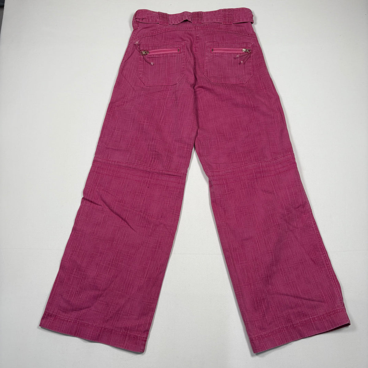 (M) Flared Y2K Pink Pants