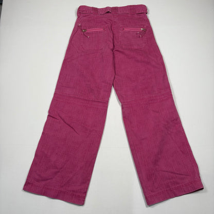 (M) Flared Y2K Pink Pants