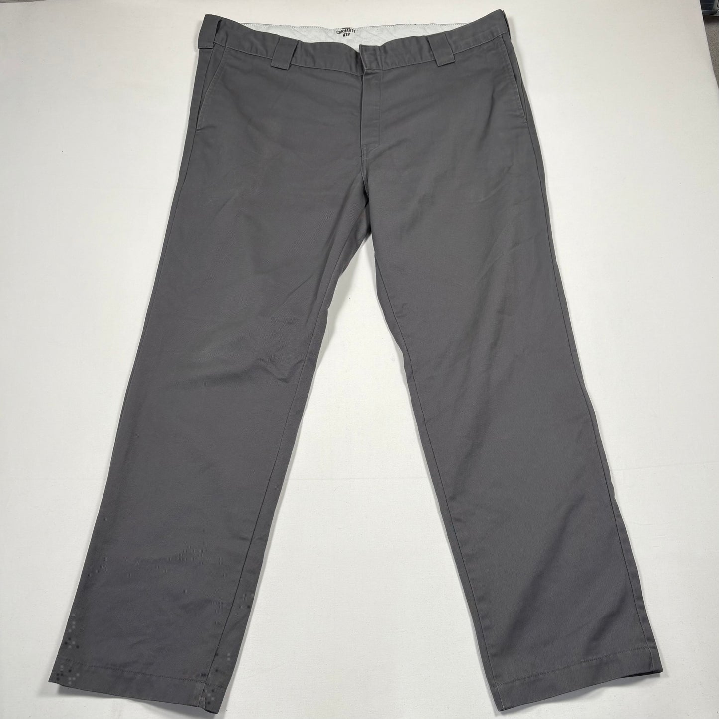 (L) Carhartt Gray Pants