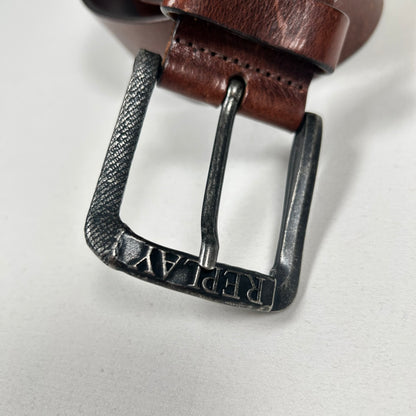 Replay Leather Belt 100cm
