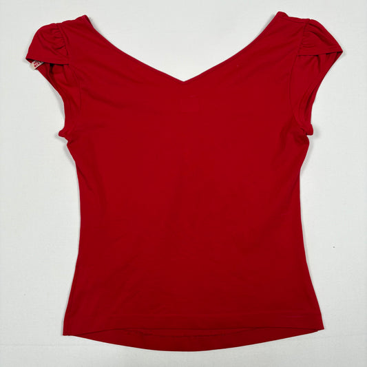 (M) Miss Sixty Y2K Red Top