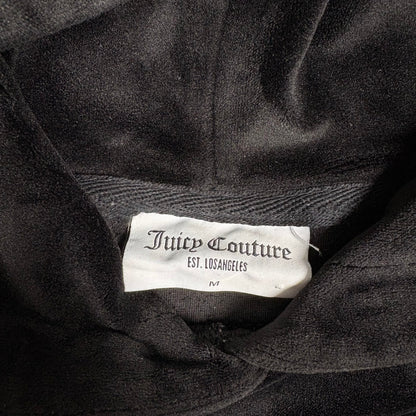 (M) Y2K Juicy Couture Black Hoodie