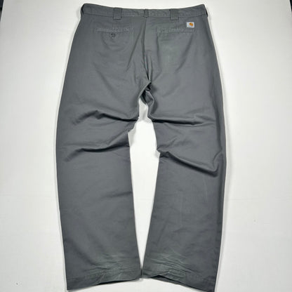 (L) Carhartt Gray Pants
