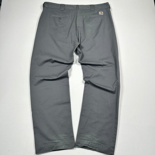 (L) Carhartt Gray Pants