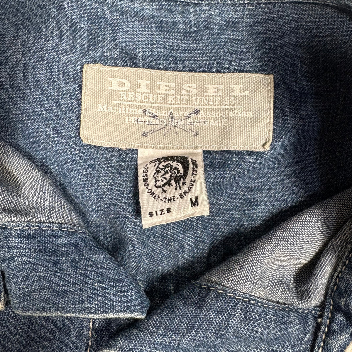 (M) Diesel Denim Men's Shirt