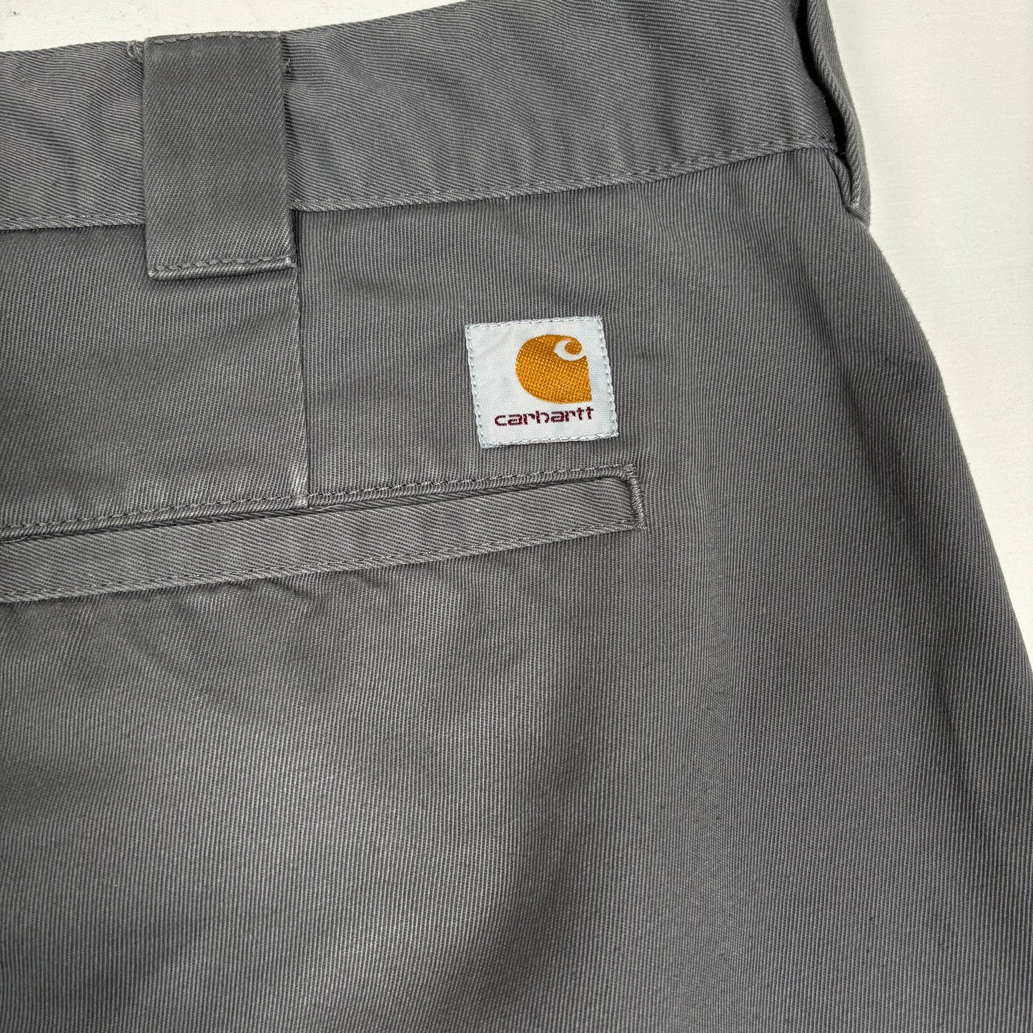 (L) Carhartt Gray Pants