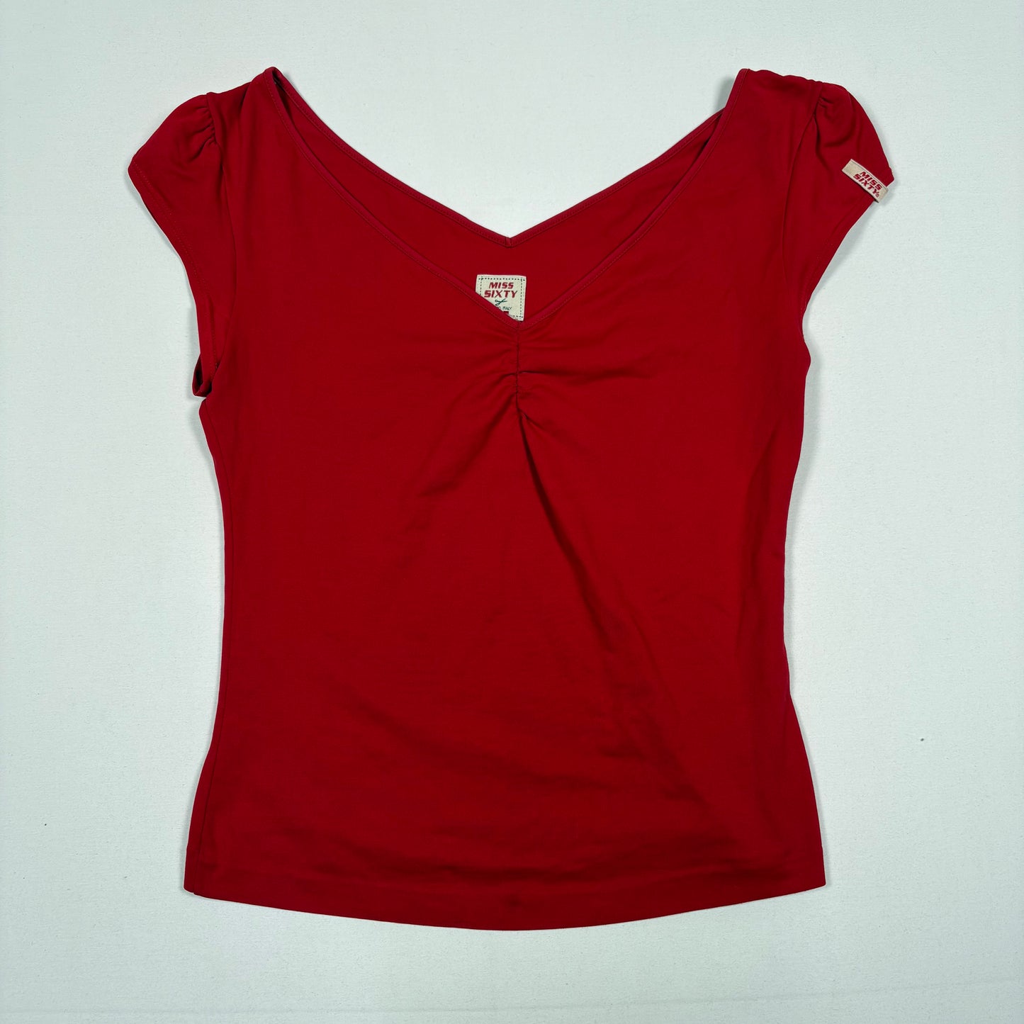 (M) Miss Sixty Y2K Red Top