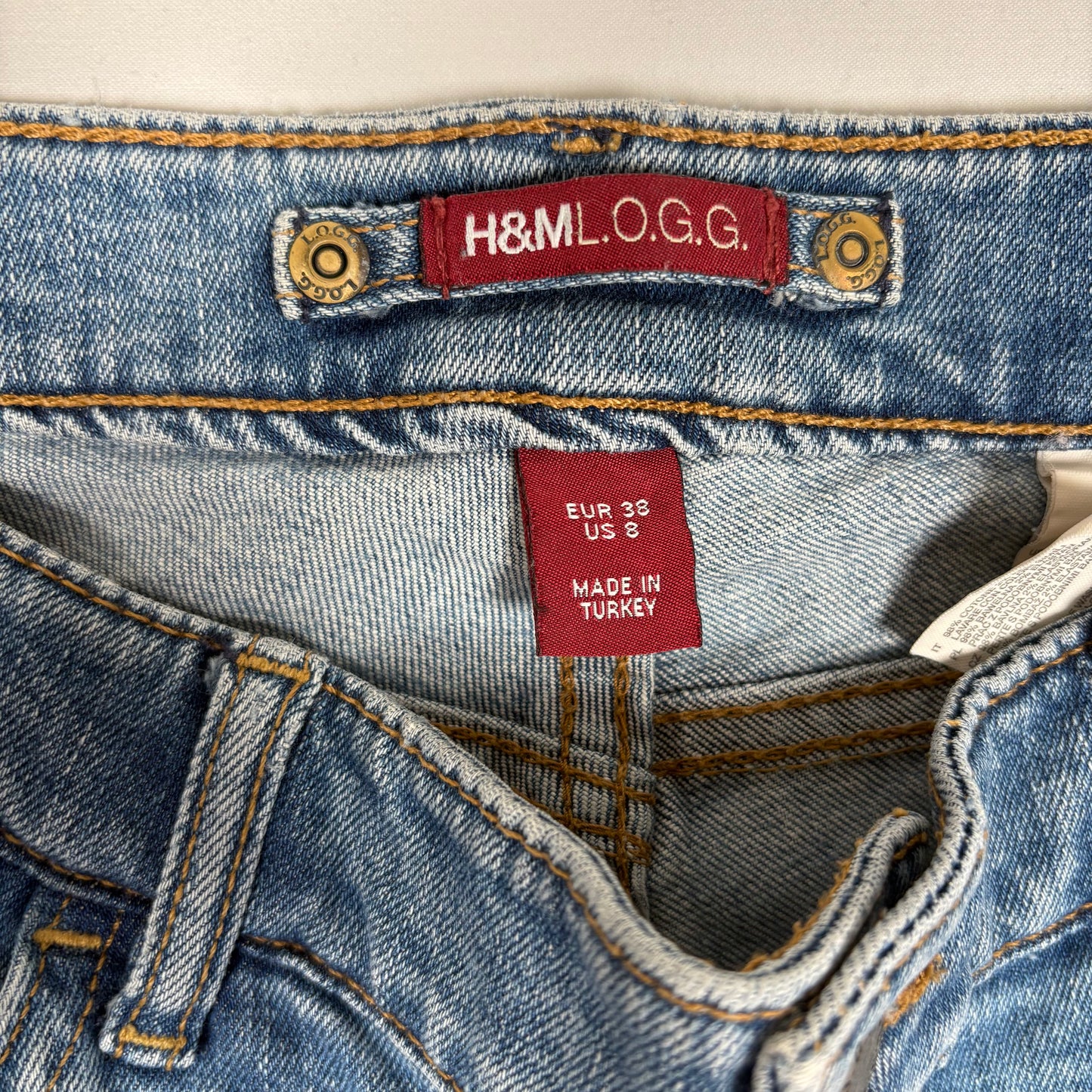 (M) Flared Y2K Jeans H&M