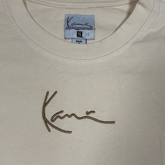 Karl Kani Crop Top - Beige