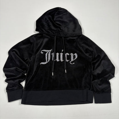 (M) Y2K Juicy Couture Black Hoodie