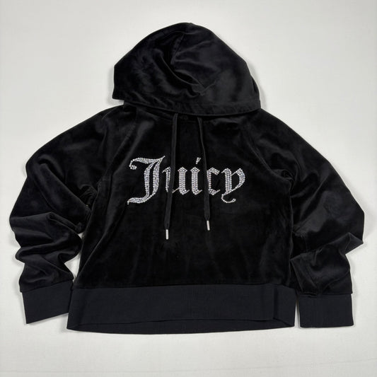 (M) Y2K Juicy Couture Black Hoodie