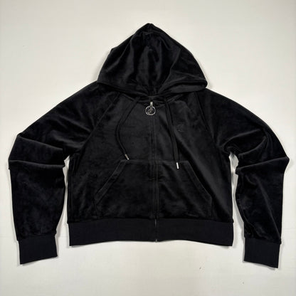(L) Y2K Juicy Couture Black Hoodie