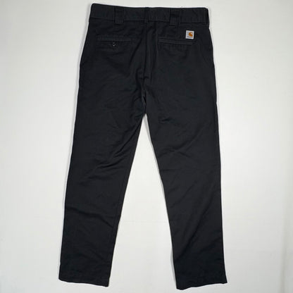 (L) Carhartt Black Pants