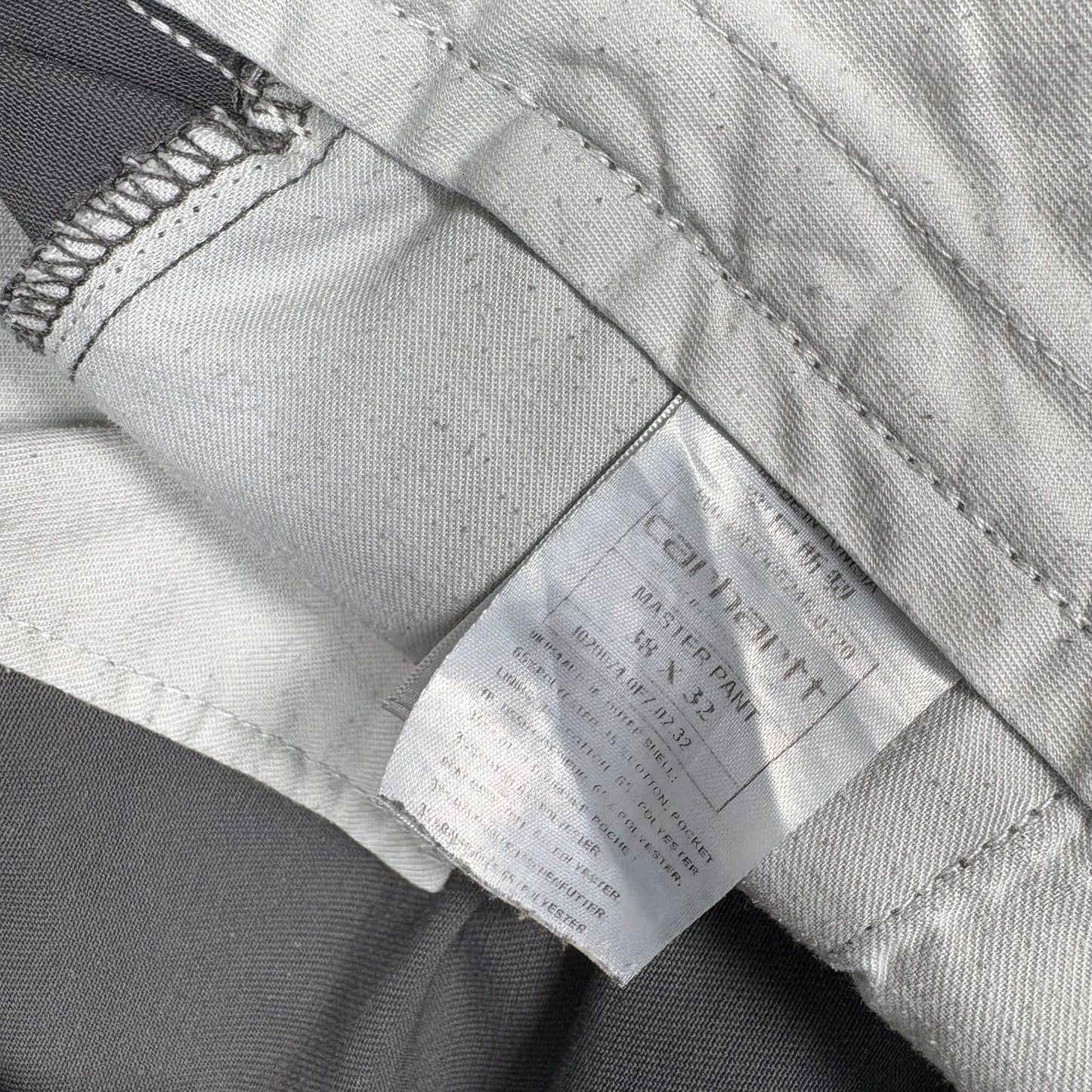 (L) Carhartt Gray Pants