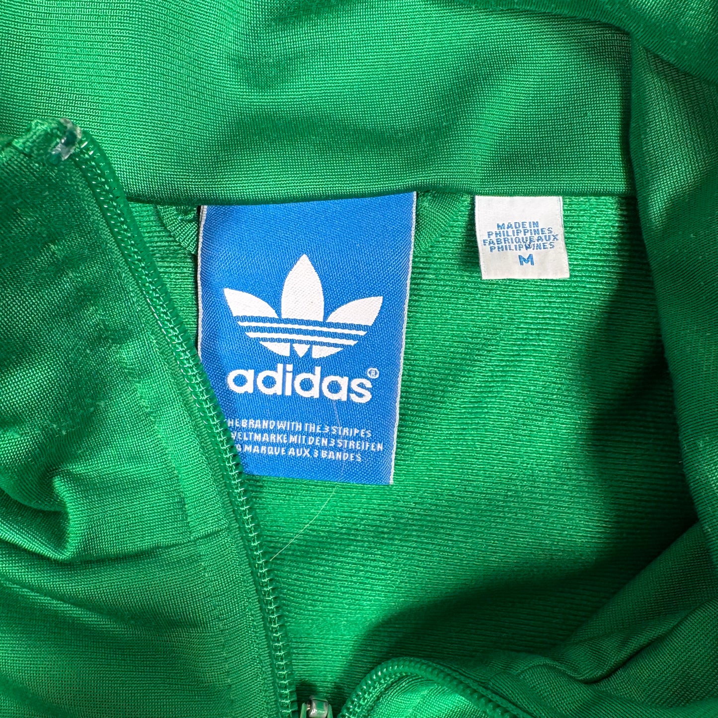 (M) Adidas Green Top