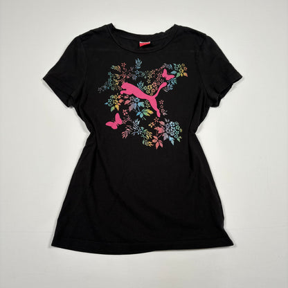 (M) Puma Black T-Shirt