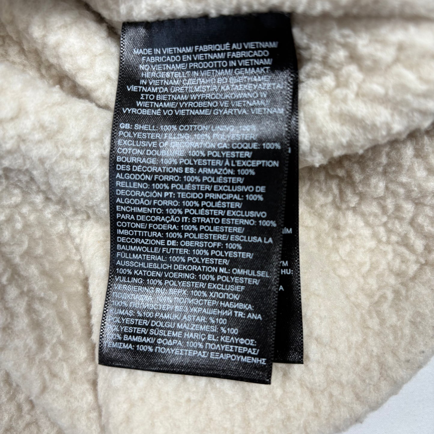 (M) The North Face Sherpa Coat