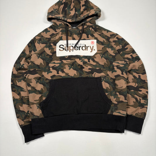 (XL) Superdry Camo Hoodie