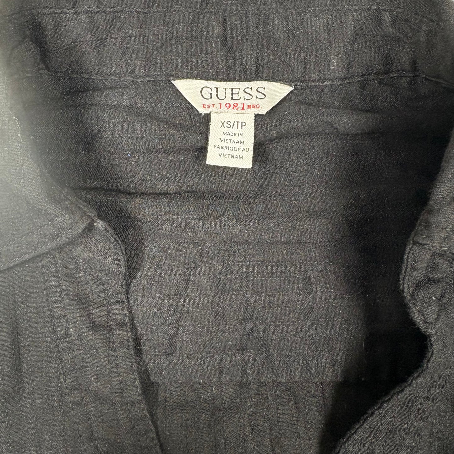 (XS) Guess Black Top