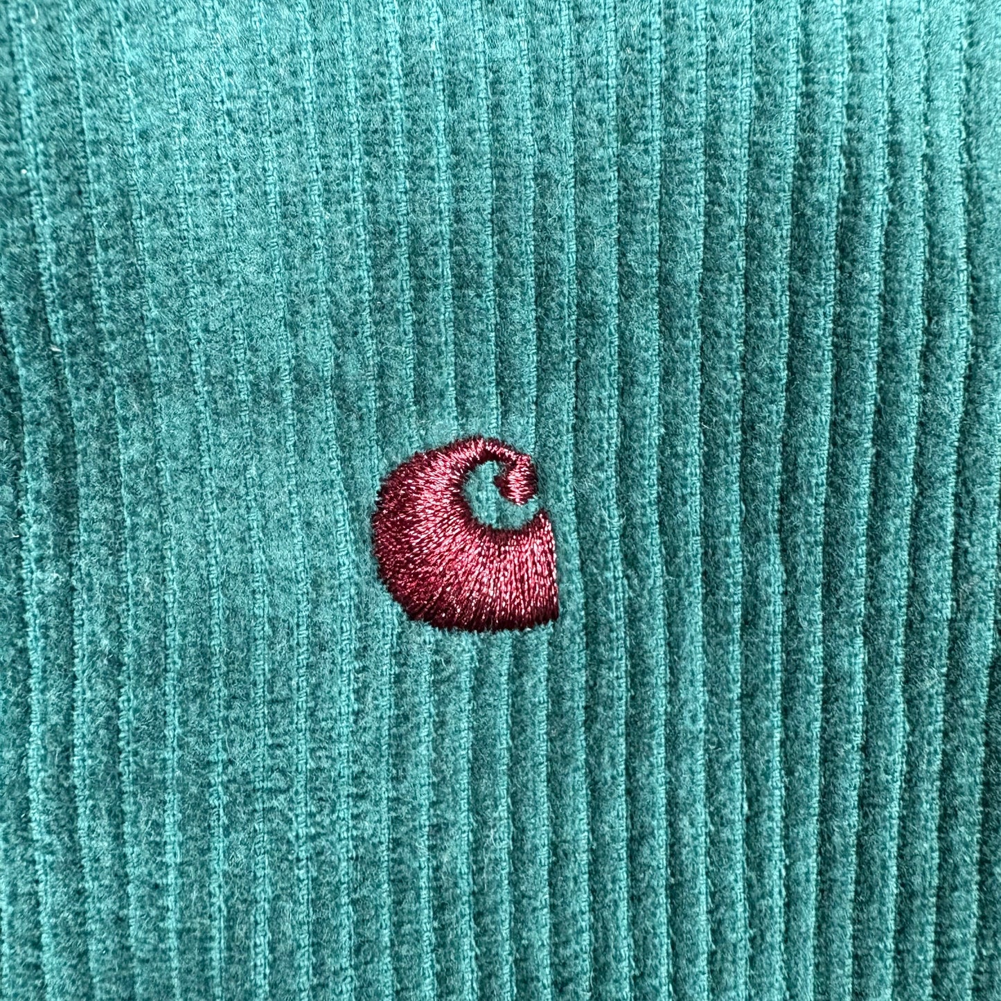 (M) Carhartt Green Shirt