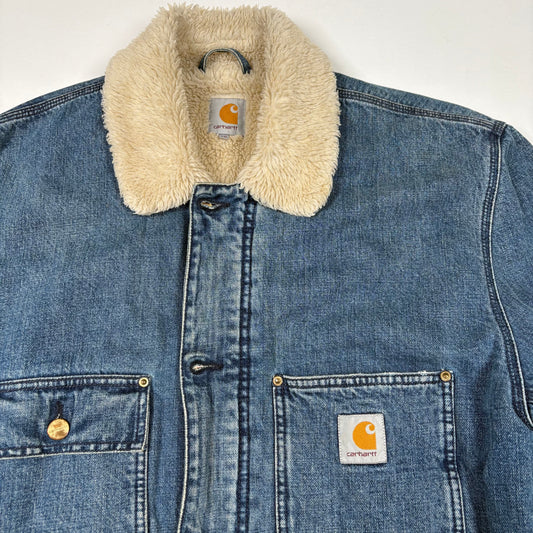 (XXL) Carhartt Sherpa Denim Jacket