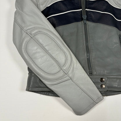 (XS) Moto Jacket Genuine Leather