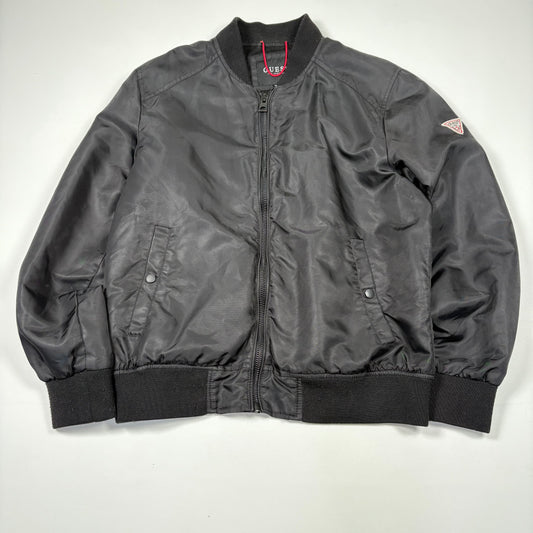 (L) Guess Black Bomber Jacket