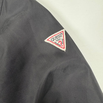 (L) Guess Black Bomber Jacket