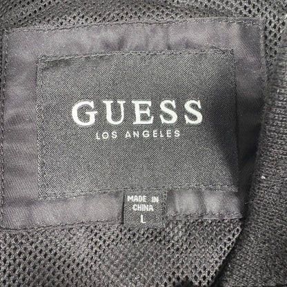 (L) Guess Black Bomber Jacket