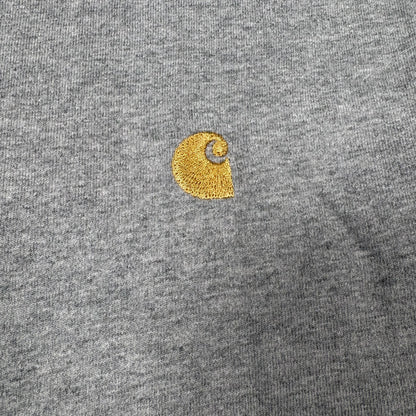 (L) Carhartt Gray Long Sleeve T-Shirt