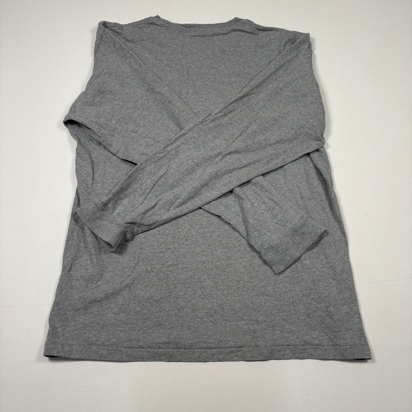 (L) Carhartt Gray Long Sleeve T-Shirt