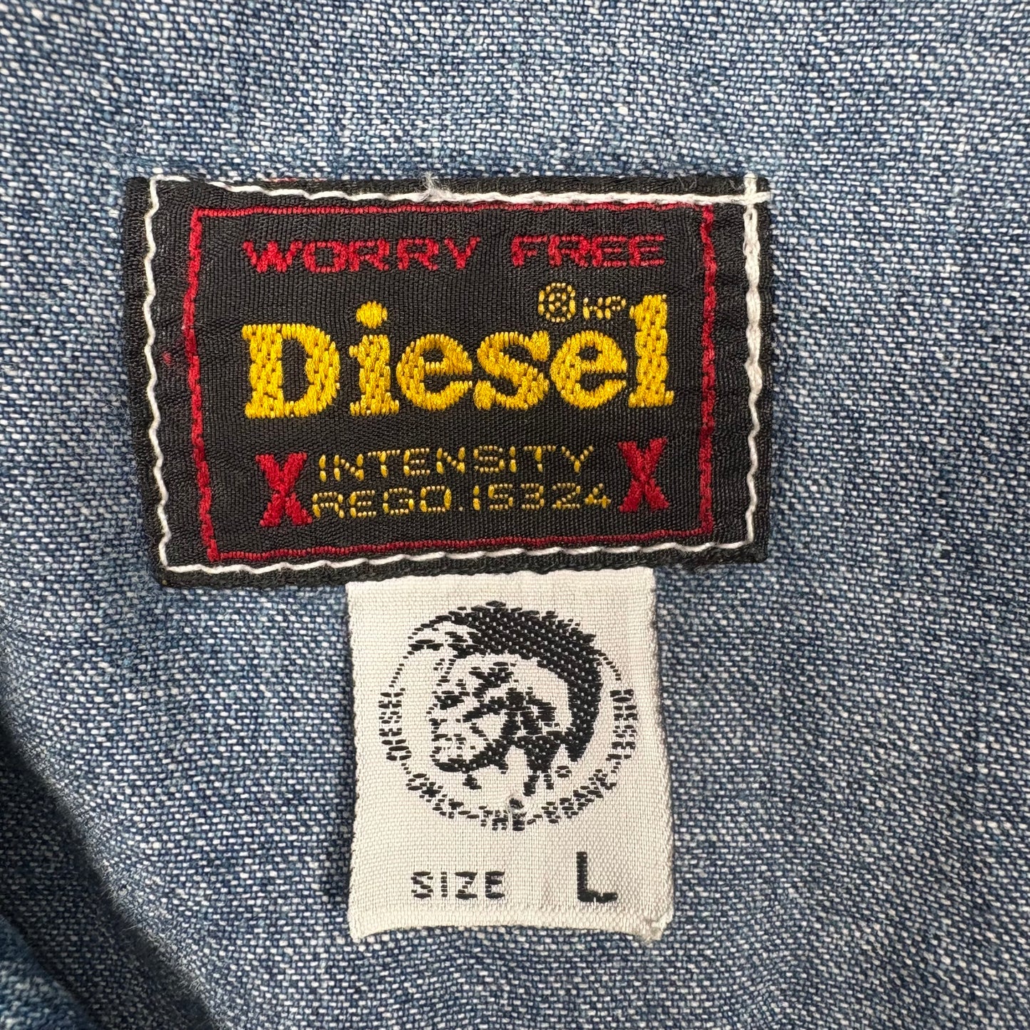 (L) Diesel Denim Shirt
