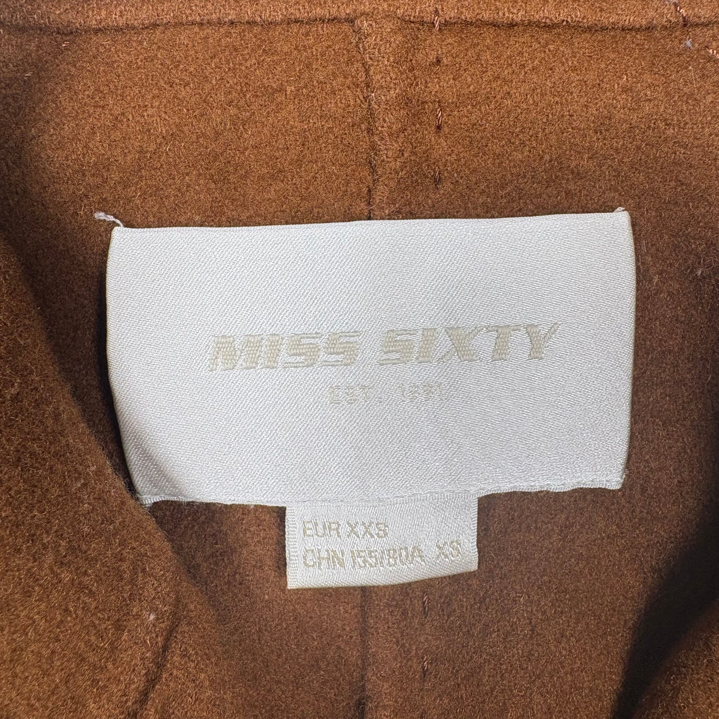 (XS) Miss Sixty Wrap Coat