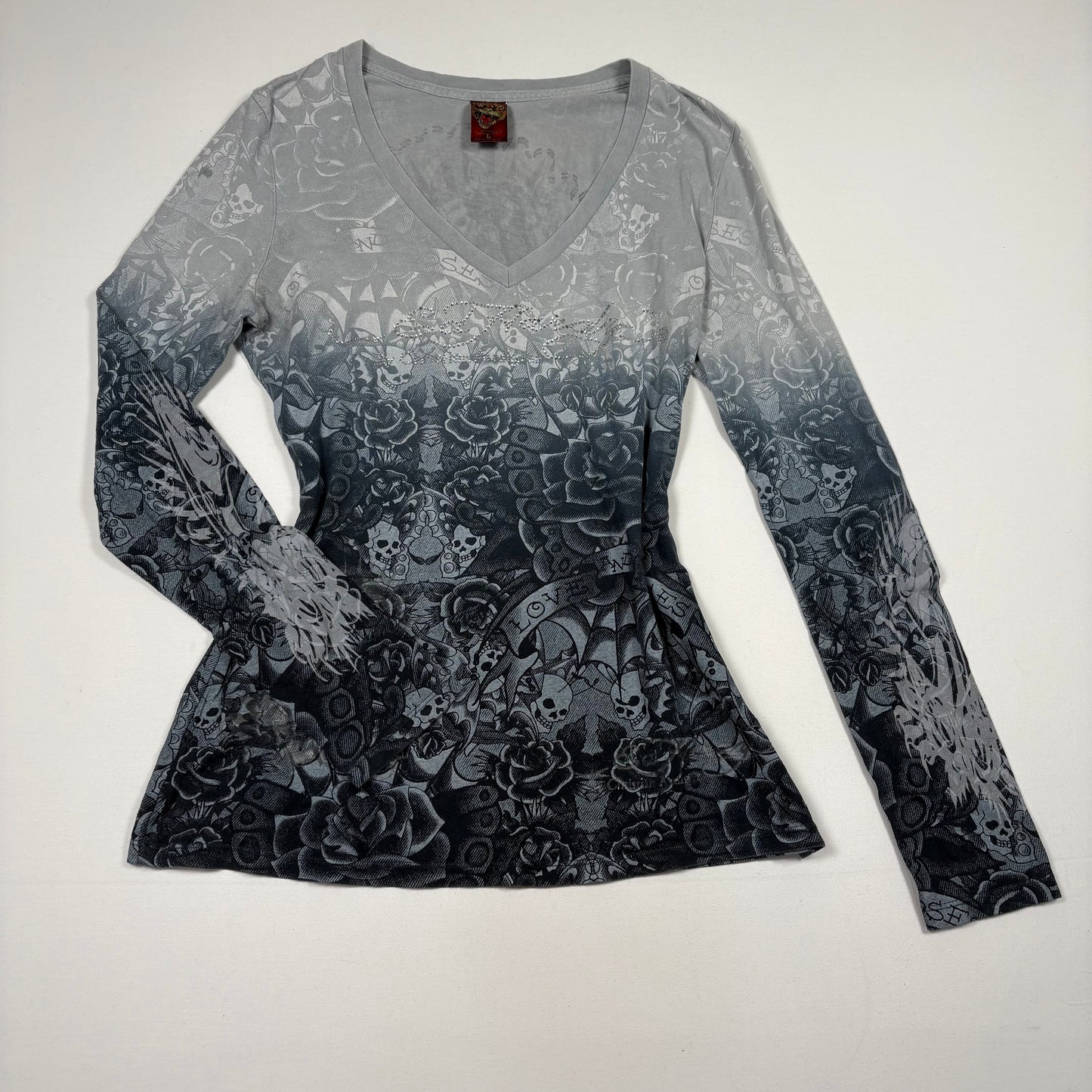 (L) Ed Hardy Long Sleeve Shirt