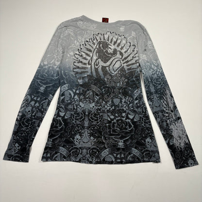 (L) Ed Hardy Long Sleeve Shirt
