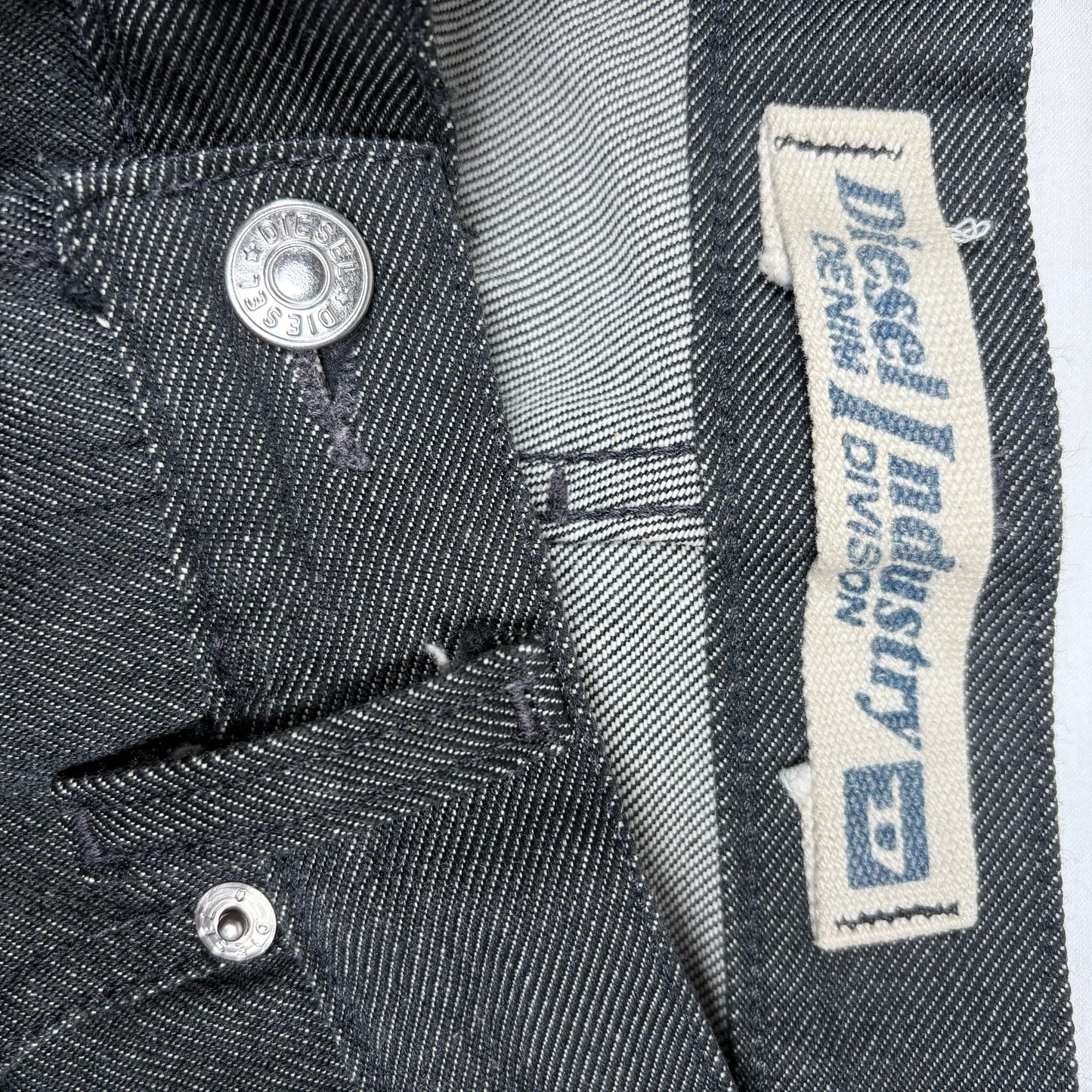 (M) Diesel Y2K Gray Jeans