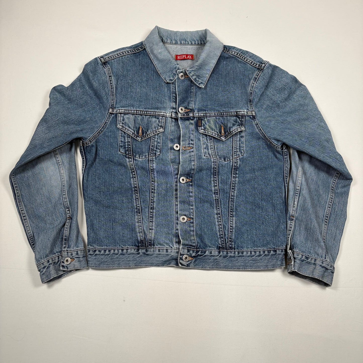 (XL) Replay Y2K Denim Jacket