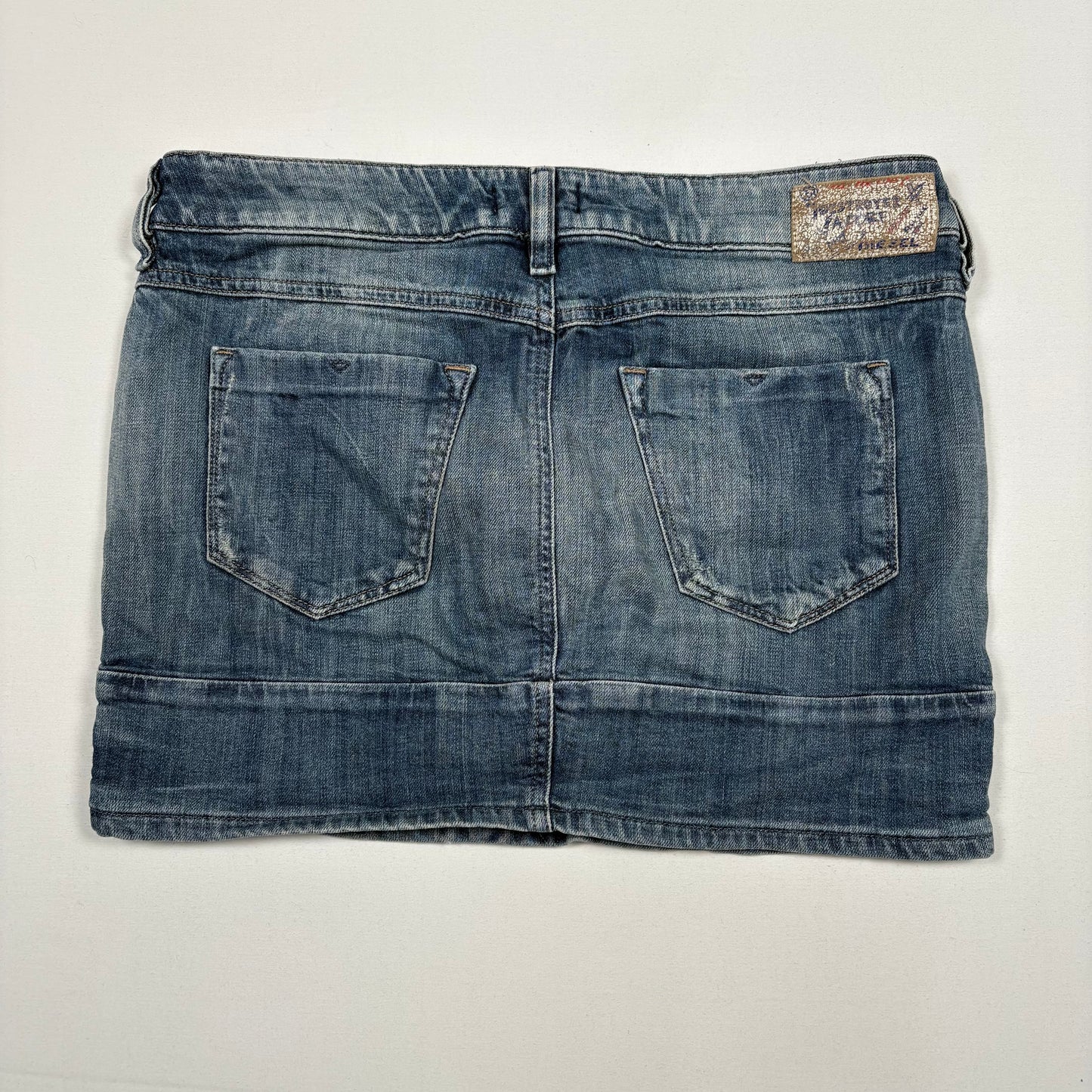 (S) Diesel Denim Mini Skirt