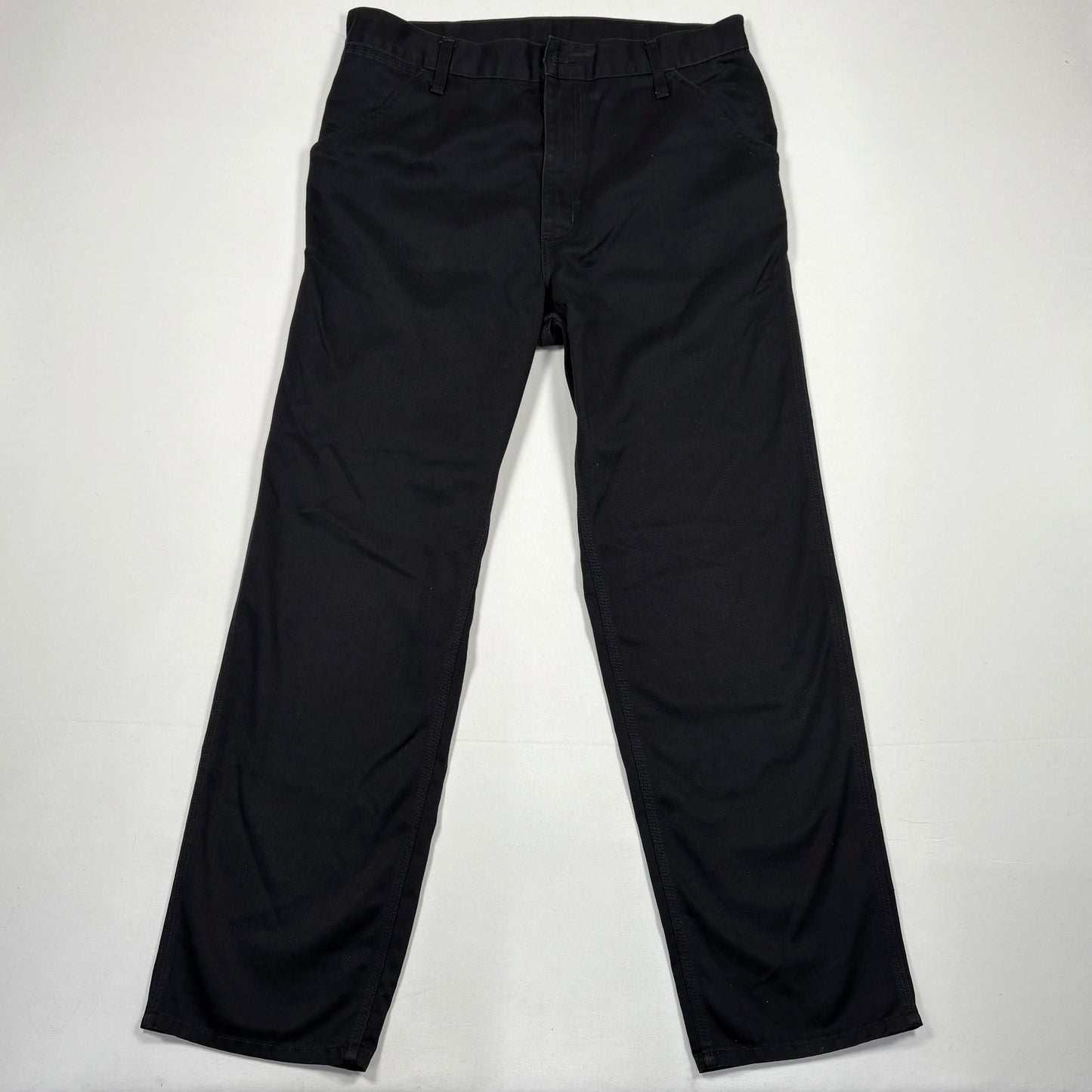 (L) Carhartt Black Pants