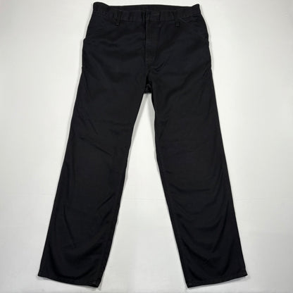 (L) Carhartt Black Pants